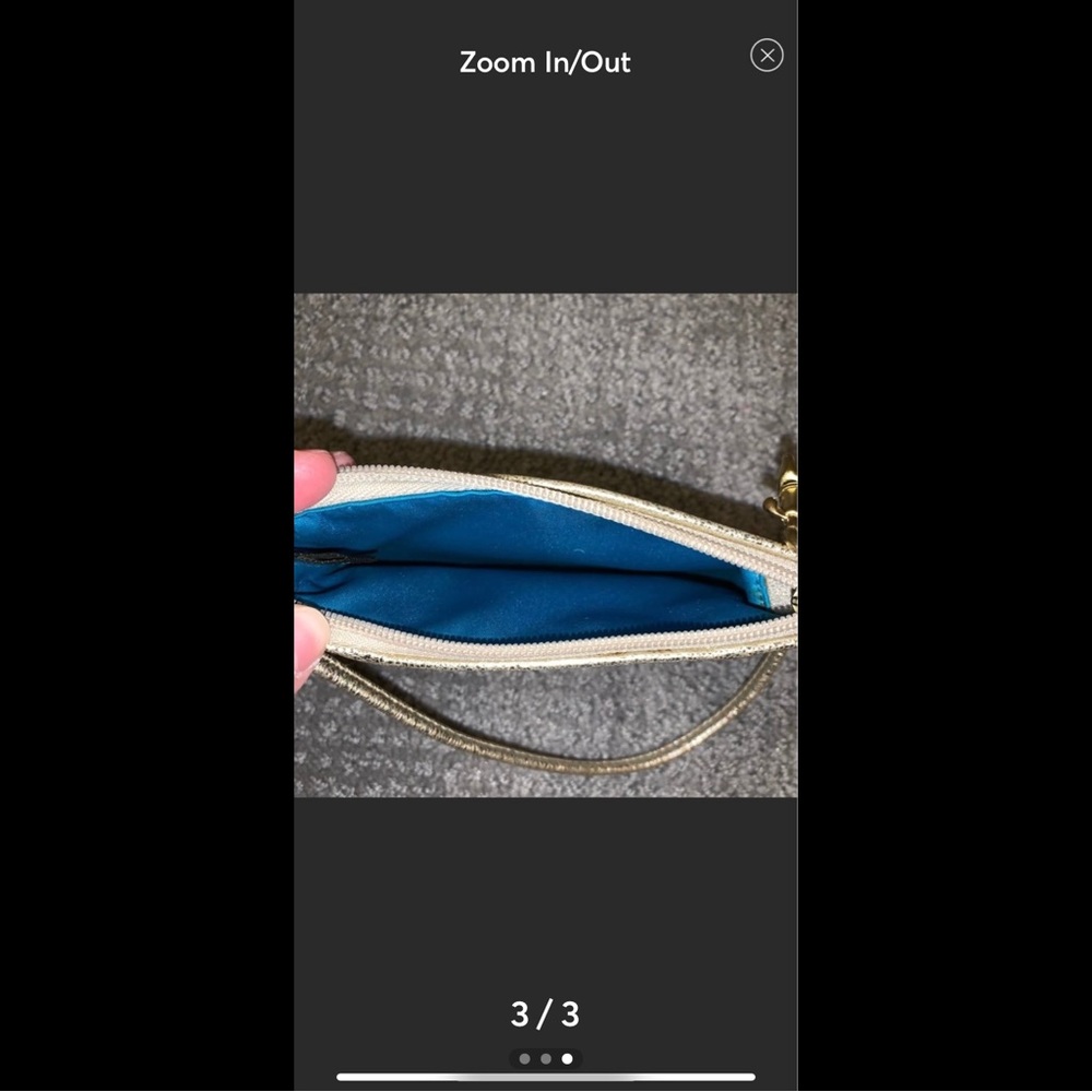 Coach Poppy Limited Edition Wristlet - Picture 4 of 6